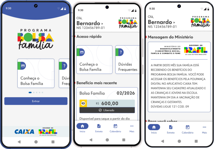 Aplicativo do Bolsa Família ganha novas funções voltadas à consulta de benefícios - Imagem do artigo